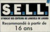 Déconseillé aux moins de 16 ans (1995) (Syndicat des éditeurs de logiciels de loisirs - France)