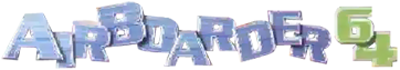 Le logo du jeu Airboarder 64