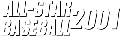 Le logo du jeu All-Star Baseball 2001