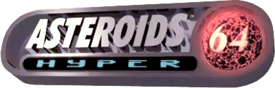 Le logo du jeu Asteroids Hyper 64