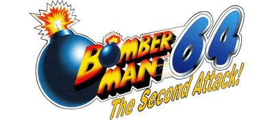 Le logo du jeu Bomberman 64: The Second Attack