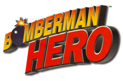 Le logo du jeu Bomberman Hero