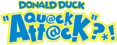 Le logo du jeu Donald Duck: Qu@ck Att@ck?*!
