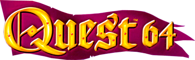 Le logo du jeu Quest 64