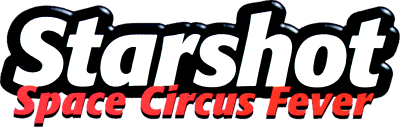 Le logo du jeu Starshot: Space Circus Fever
