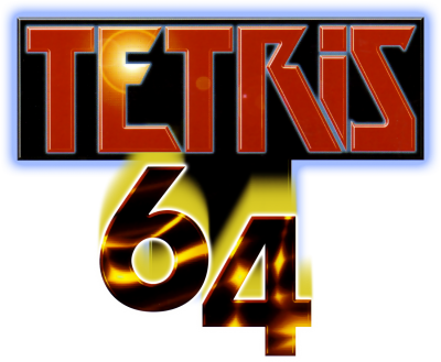 Le logo du jeu Tetris 64