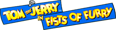 Le logo du jeu Tom & Jerry in Fists of Furry