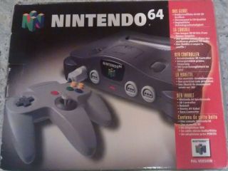 The picture of the Nintendo 64 Classic Pack (Switzerland) bundle