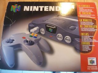 The picture of the Nintendo 64 Classic Pack (reprint) (France) bundle