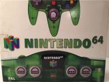 Nintendo 64 Clear Green<br>Europe