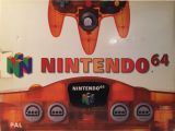 Nintendo 64 Clear Orange<br>Europe
