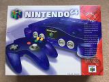 The picture of the Nintendo 64 Funtastic Series: Grape Purple (United States) bundle