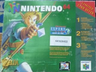The picture of the Nintendo 64 Limited Club Offer (Belgium) bundle