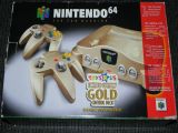 The picture of the Nintendo 64 Limited Edition Gold Control Deck (United States) bundle