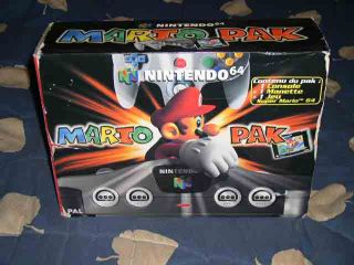 The picture of the Nintendo 64 Mario Pak (France) bundle