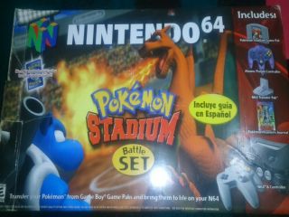 La photo du bundle Nintendo 64 Pokemon Stadium Battle Set (Mexique)