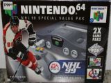 The picture of the Nintendo 64 Special Value Pak NHL 99 (Sweden) bundle
