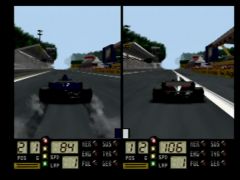 Il est possible de faire des duels dans le jeu F1 World Grand Prix sur Nintendo 64 (F-1 World Grand Prix)