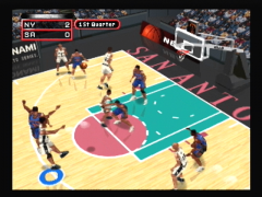 Shoot à 3 points (NBA In The Zone 2000)