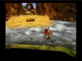 Special move allowing Kazooie to carry Banjo and climb slopes. This one is put into practice in Gruntilda's hideout! 