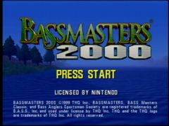 Ecran titre (Bass Masters 2000)