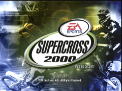 Ecran titre (Supercross 2000)