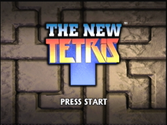 Ecran Titre (The New Tetris)