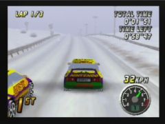 The snow (Top Gear Rally)