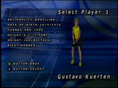Sélection joueur (All Star Tennis 99)