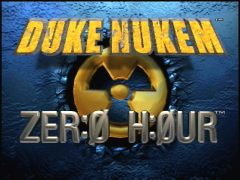 Ecran titre (Duke Nukem Zero Hour)