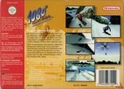 Scan of back side of box of 1080 Snowboarding