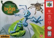 Scan of front side of box of A Bug's Life