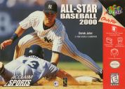 Scan of front side of box of All-Star Baseball 2000