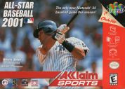 Scan de la face avant de la boite de All-Star Baseball 2001