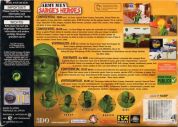 Scan of back side of box of Army Men: Sarge's Heroes