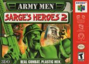 Scan of front side of box of Army Men: Sarge's Heroes 2 - Second print