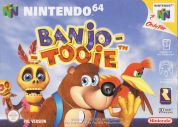 Scan of front side of box of Banjo-Tooie