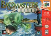 Scan of front side of box of Bass Masters 2000