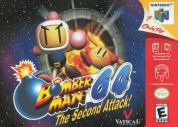 Scan of front side of box of Bomberman 64: The Second Attack