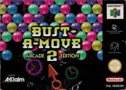 Scan of front side of box of Bust-A-Move 2: Arcade Edition