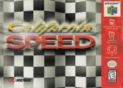 Scan of front side of box of California Speed