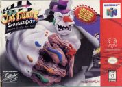 Scan of front side of box of ClayFighter: The Sculptor's Cut