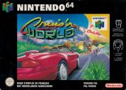 Scan of front side of box of Cruis'n World
