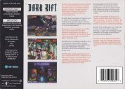 Scan of back side of box of Dark Rift