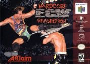 Scan of front side of box of ECW Hardcore Revolution