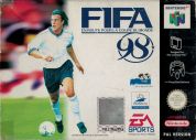 Scan of front side of box of FIFA 98 : En Route Pour La Coupe Du Monde