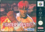 Scan of front side of box of Fighters Destiny