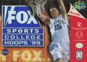 Scan of front side of box of Fox Sports College Hoops '99