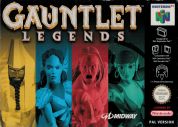 Scan of front side of box of Gauntlet Legends