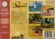 Scan of back side of box of Glover